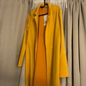 Yellow ZARA Coat